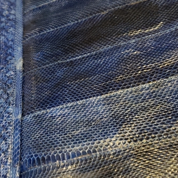 VINTAGE Genuine Snakeskin Clutch - Picture 8 of 8